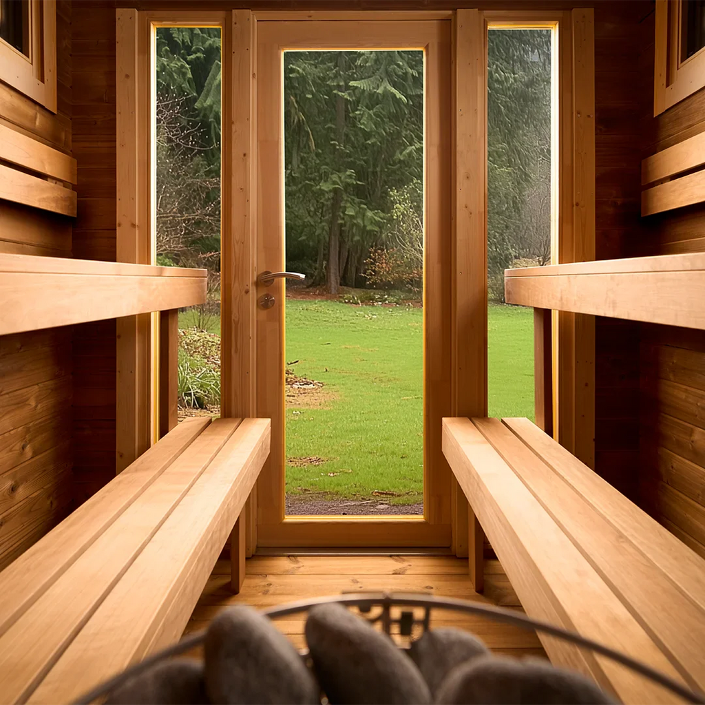 Emberline Summit Outdoor Sauna - 5-6 Person
