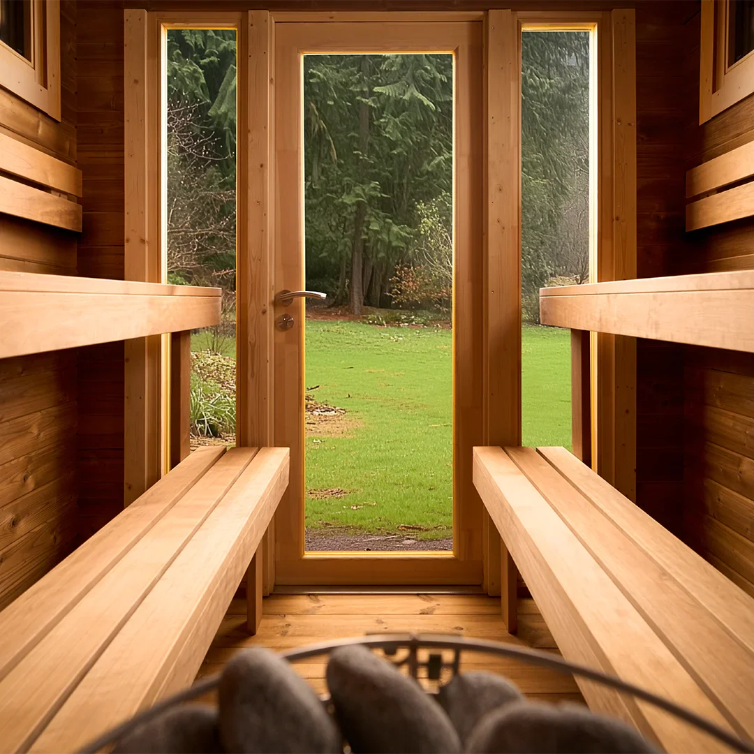 Emberline Summit Outdoor Sauna - 5-6 Person