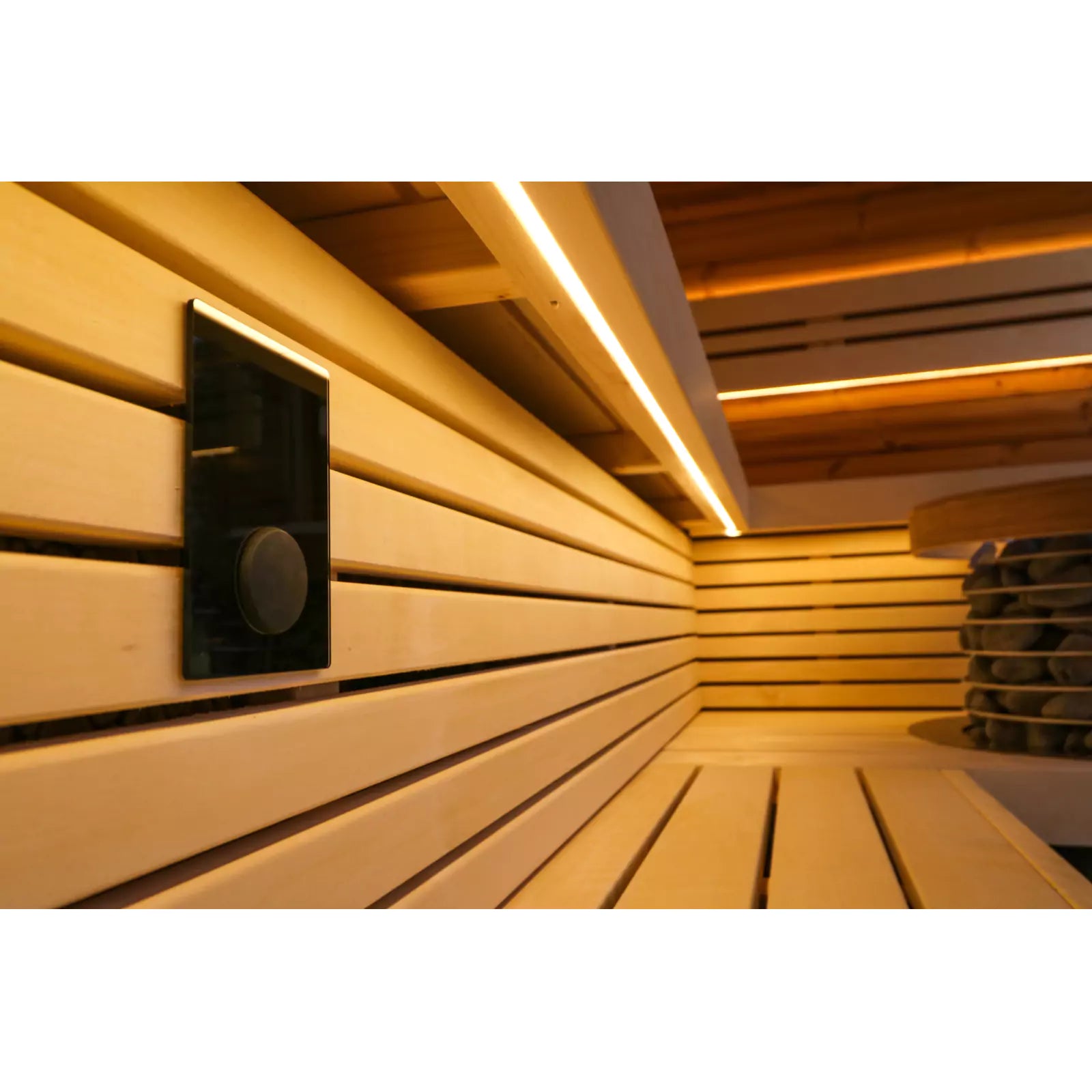 EMBERLINE SOLACE –  6 person Round Cube Outdoor Sauna